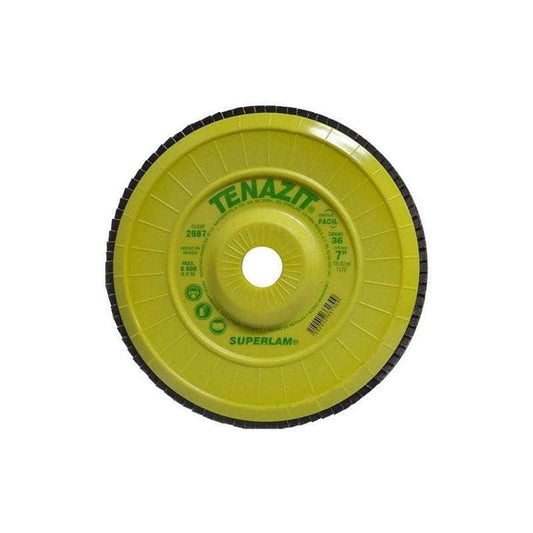 1 pieza Tenazit 2987, Disco Laminado Grano 36, 7 Pulgadas, Austromex New MARINOS DEL GOLFO