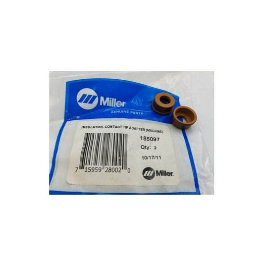 185097 Miller 185097  Insulator Contact Tip Adapter, 2 Piezas MARINOS DEL GOLFO
