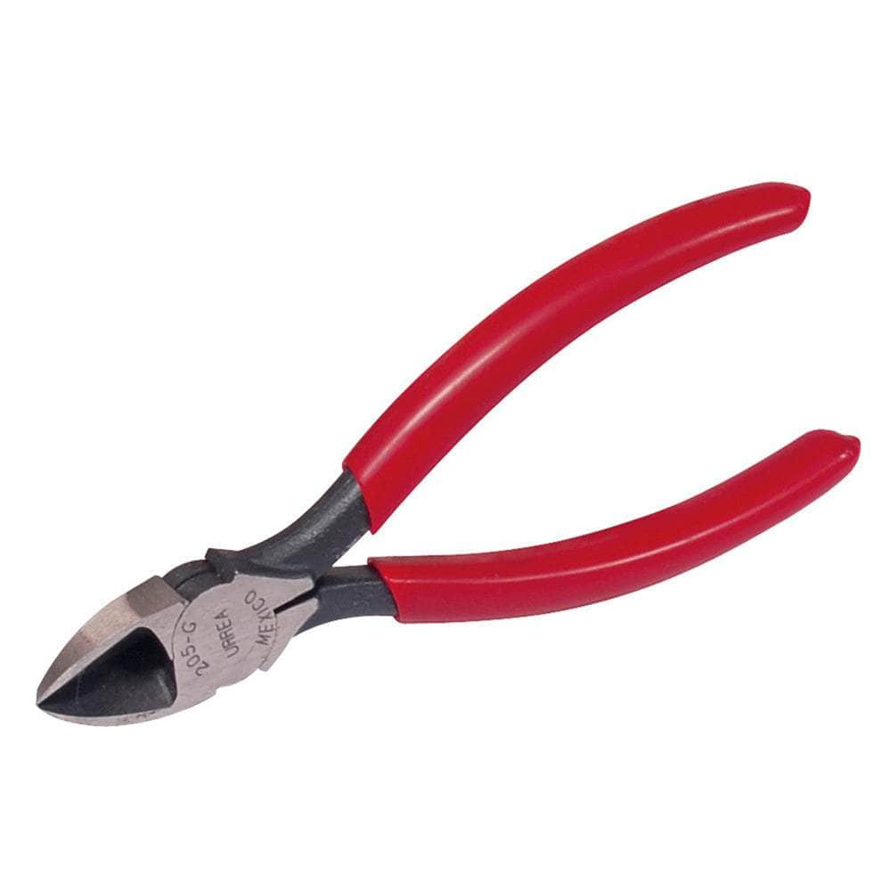 205G Pinza con mango rubber grip de 5-13/32" corte diagonal, cod.205G Urrea Urrea