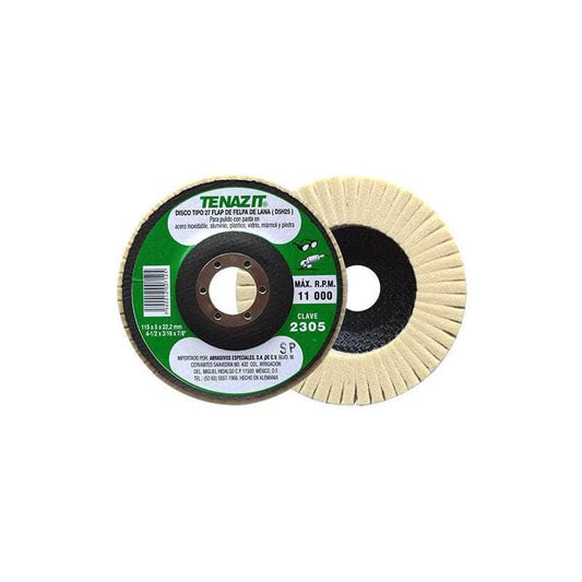 2305 Tenazit 2305 Disco Tipo 27 De Felpa 4-1/2 X 3/16 X 7/8 PuLG New MARINOS DEL GOLFO