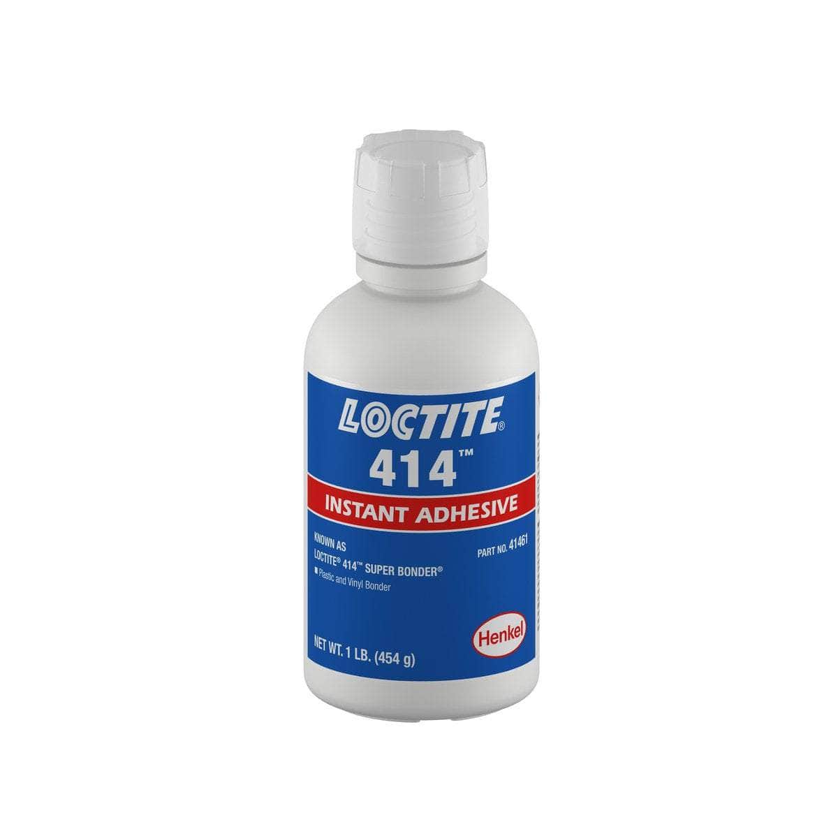 270908 LOCTITE 414 Adhesivo Instantaneo Super Bonder, Botella 1 Lb, 270908 LOCTITE