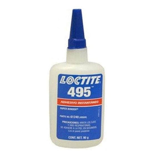 270913 LOCTITE 495 Adhesivo Instantaneo Super Bonder, Botella 90 gr, 270913 LOCTITE