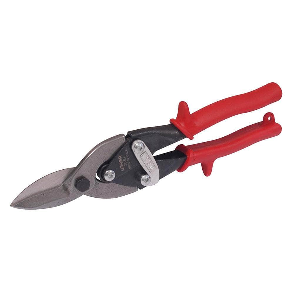 303U Tijera con mango rubber grip para hojalatero múltiples usos tipo aviación universal, cod.303U Urrea Urrea