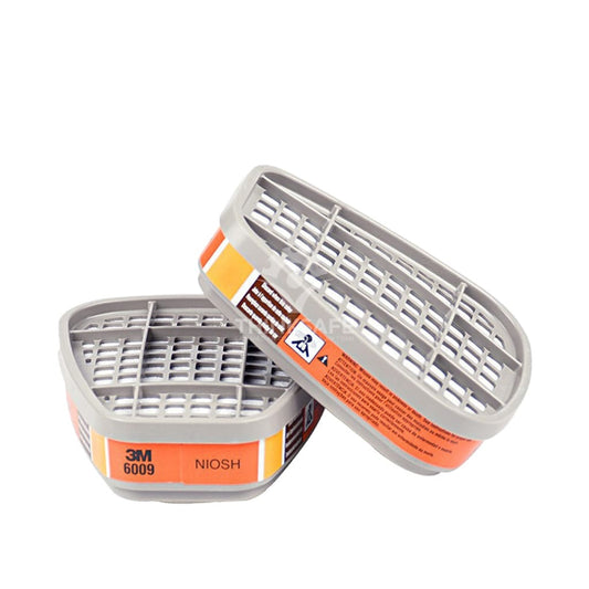 3M-6009 3M 6009 Cartucho Vapor de Mercurio o Gas Ácido (Par) 70070514057 3M