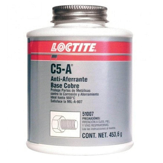 490122 LOCTITE C5-A Antiaferrante Base Cobre, Envase con Brocha de 1 lb, 490122 LOCTITE