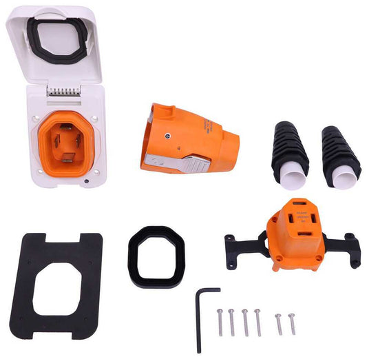 B50ASSYPW SmartPlug B50ASSYPW 50A 125V 250V Combo Kit Conector MARINOS DEL GOLFO