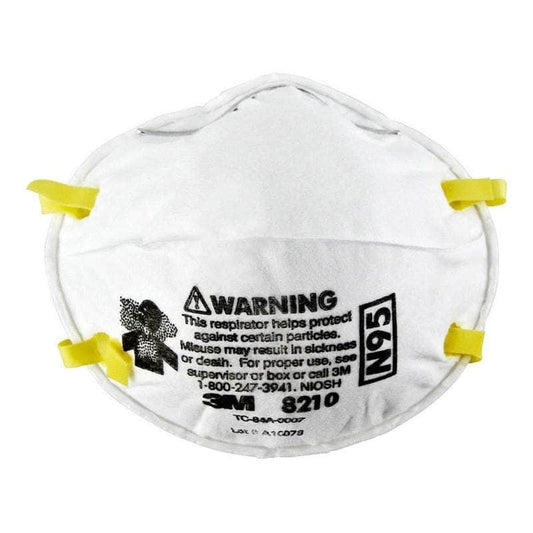 Caja-8210 3m 8210 Respirador Cubrebocas N95, Caja De 20 Piezas 3M