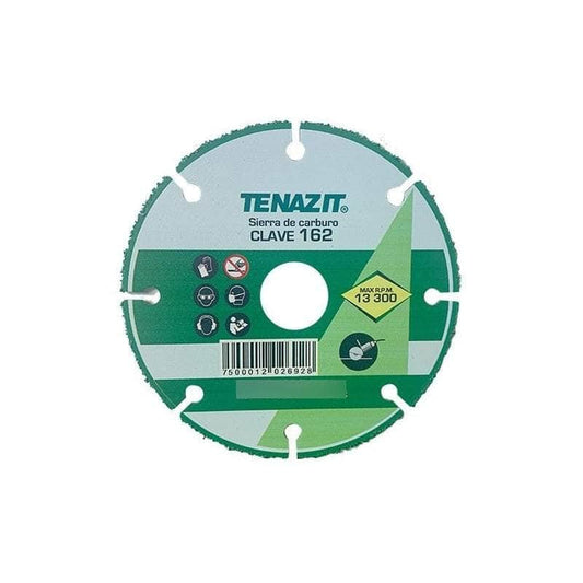 CLAVE-162 Tenazit 162 Sierra Carburo Tungsteno Corte Madera 4-1/2 PuLG MARINOS DEL GOLFO