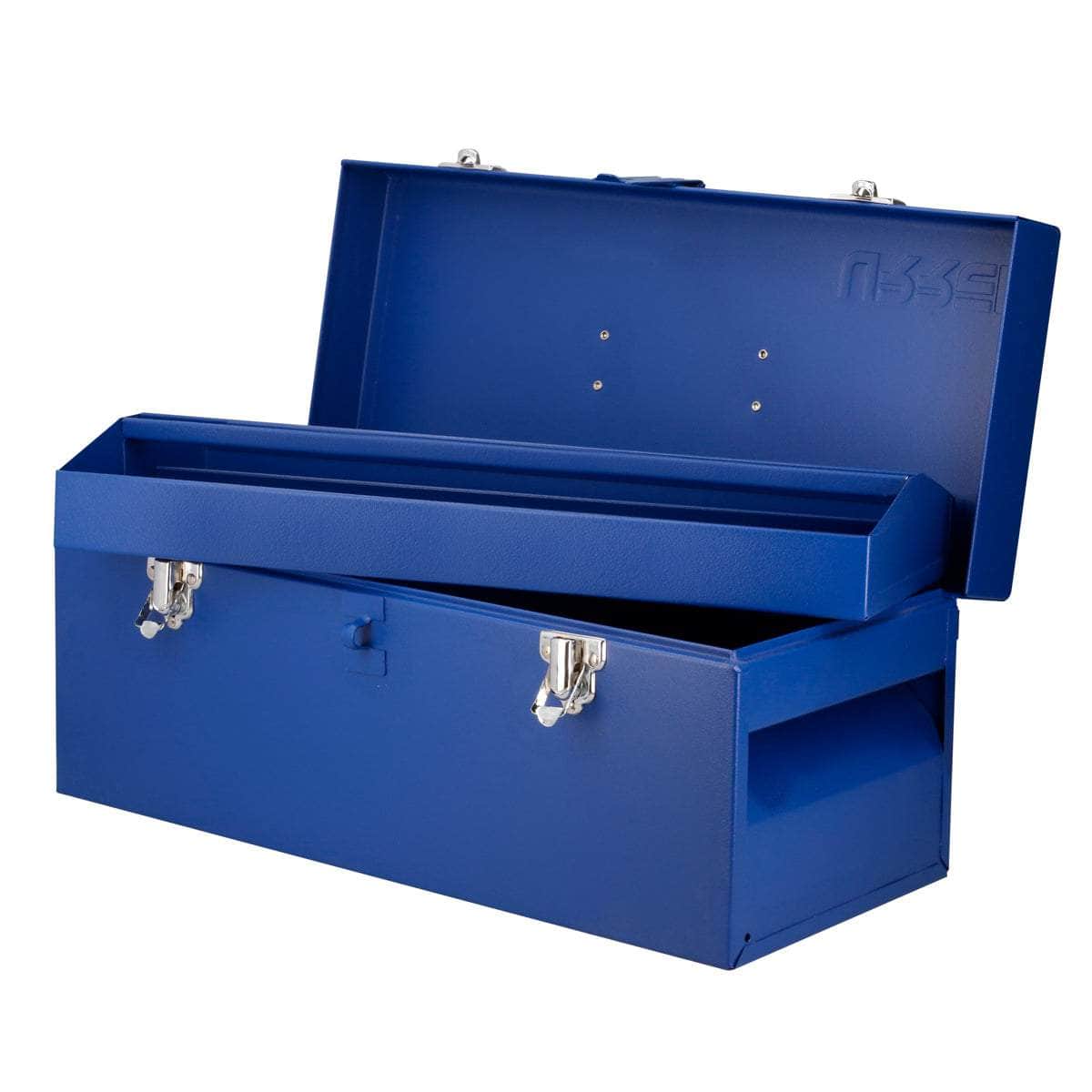 D4A Caja portaherramientas metálica azul 17" x 7" x 7", cod.D4A Urrea Urrea