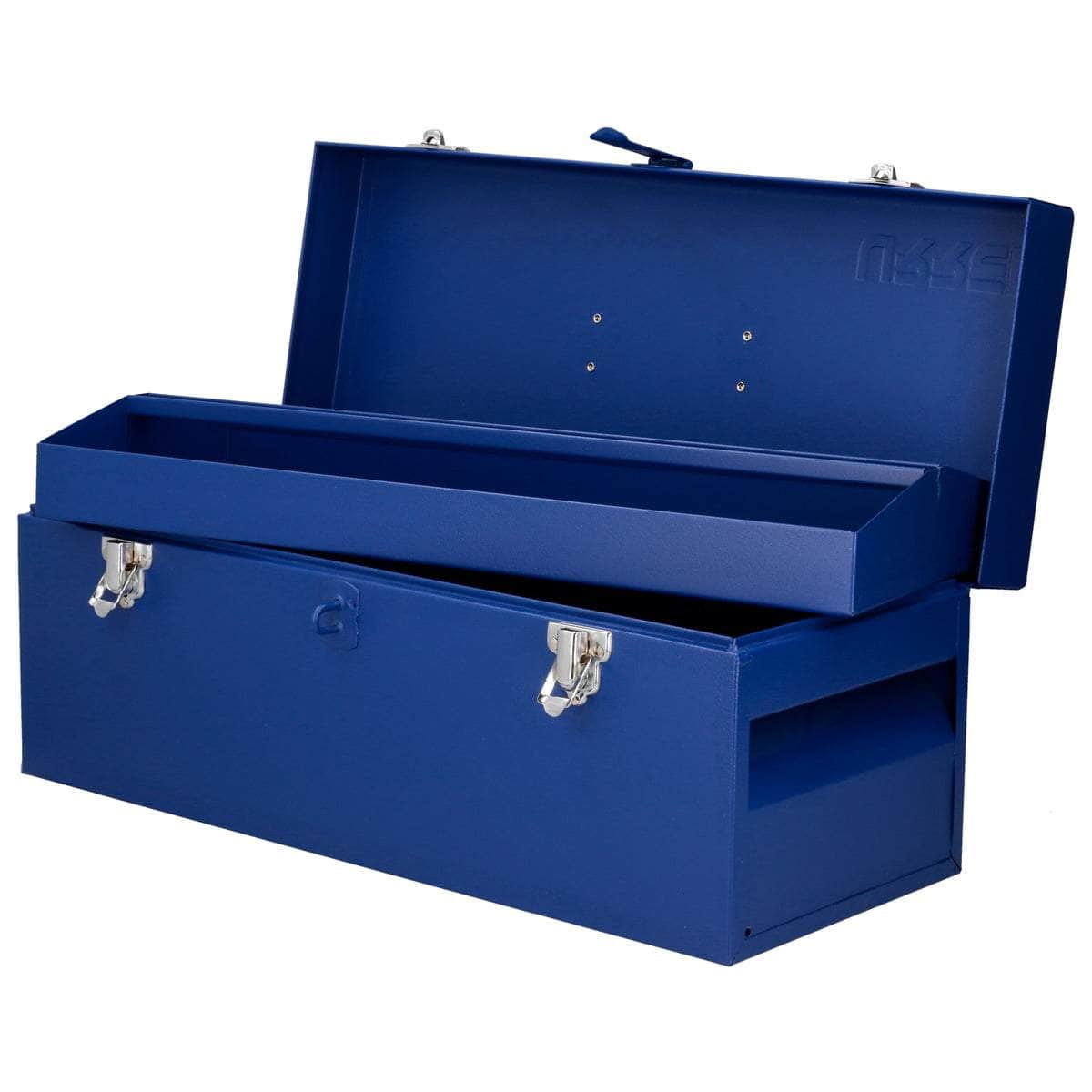 D5A Caja portaherramientas metálica azul 20" x 7" x 7", cod.D5A Urrea Urrea