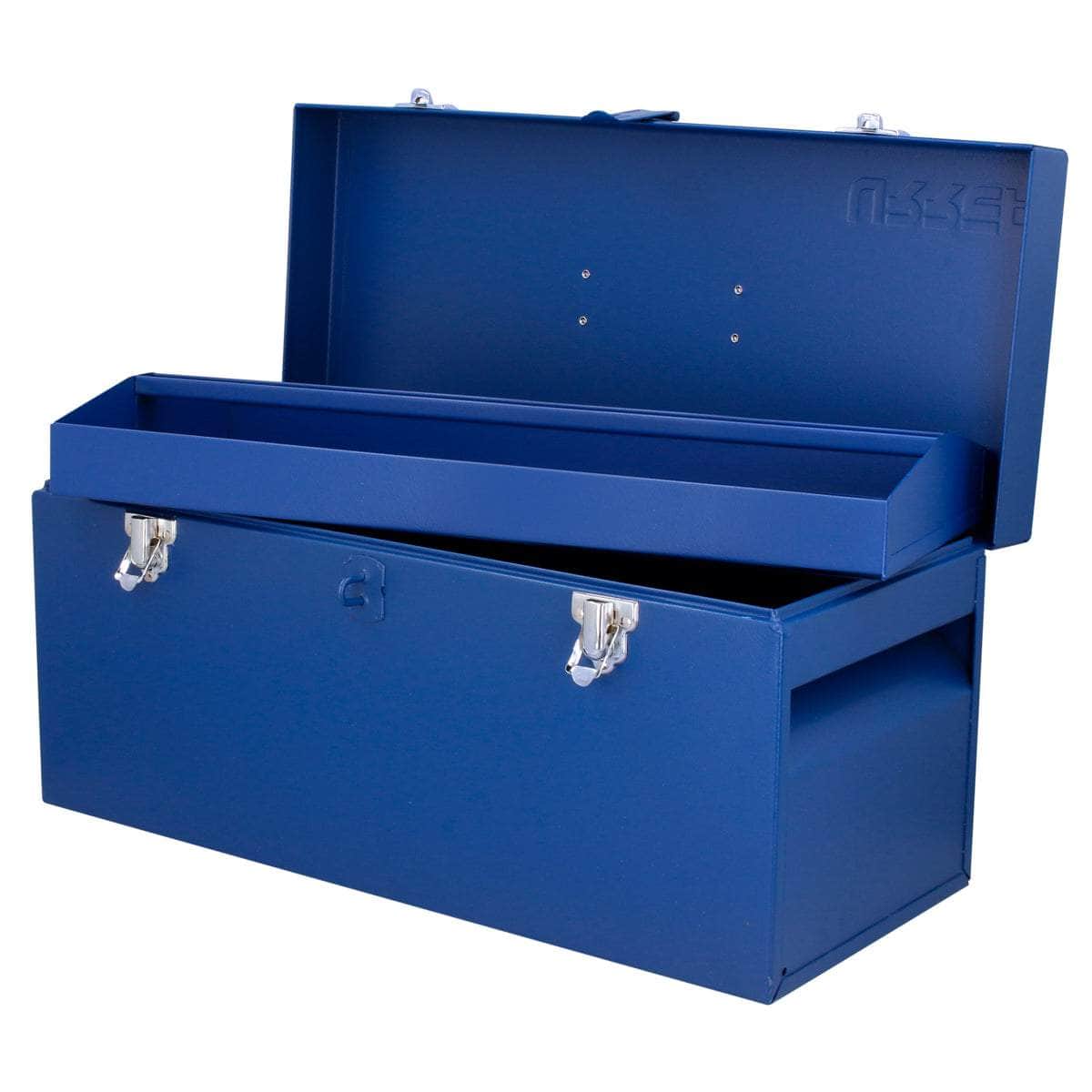 D6A Caja portaherramientas metálica azul 20" x 8" x 9", cod.D6A Urrea Urrea