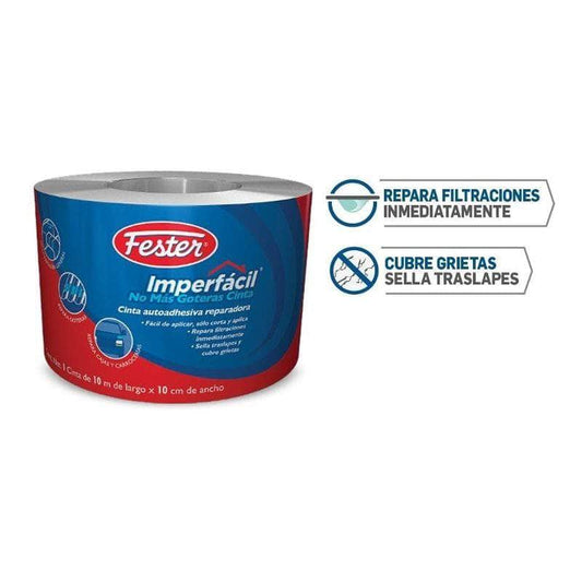 FE8110F Fester Imperfacil No Mas Goteras Cinta De 10 Metros GRUPO TMG