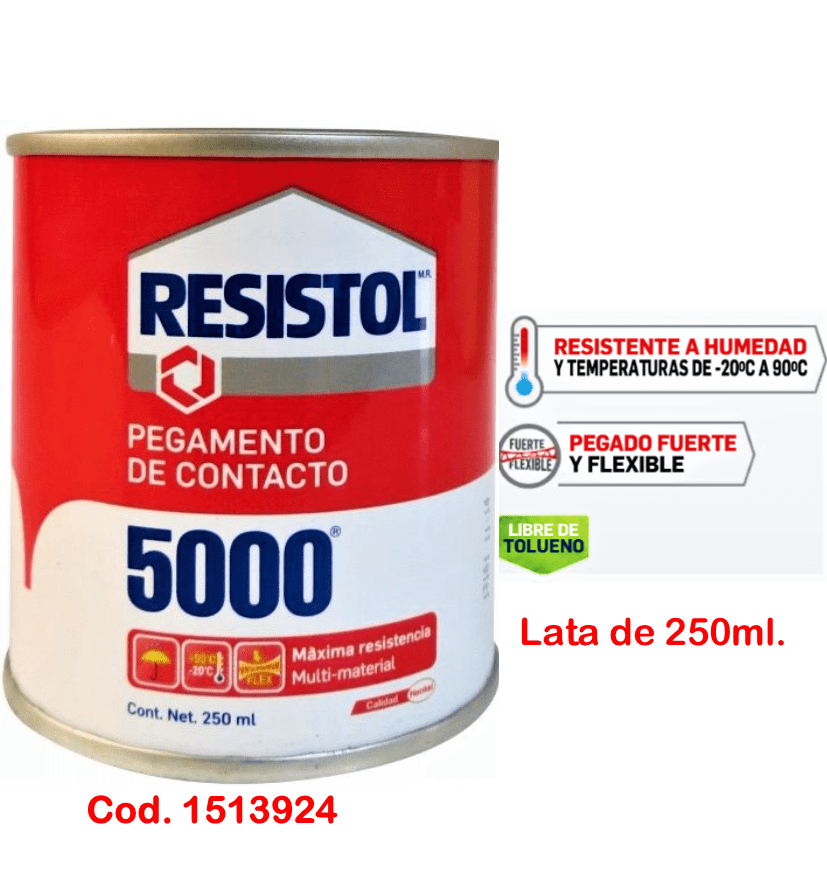 H0002 Resistol 5000, lata de 250ml RESISTOL