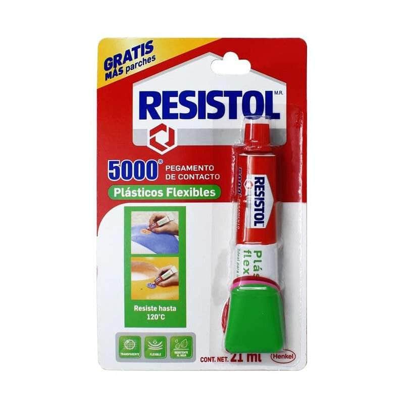 Resistol 5000 Plasticos Flexibles De 21ml MARINOS DEL GOLFO