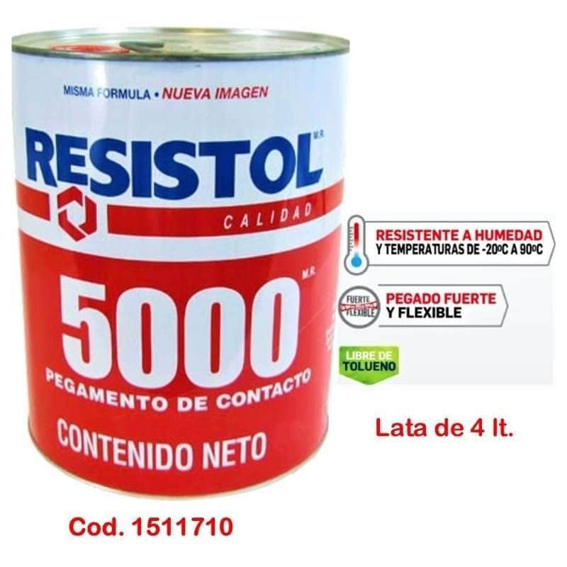 PE695000P Pegamento Resistol 5000, Lata De 4 Litros (1 Galón) GRUPO TMG
