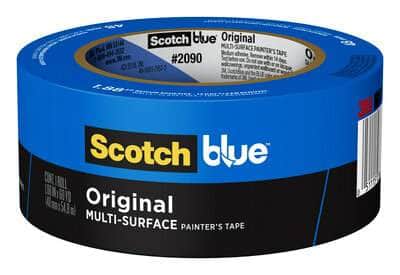 Q3M209048 Cinta ScotchBlue™ Original para Pintor, 48 mm x 54.8 m, Cod. Q3M209048 3M