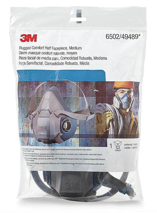 3M 6502 RESPIRADOR MEDIA CARA (Mediana) 3M