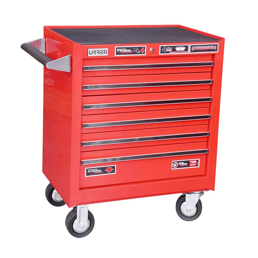 X27M6 Gabinete móvil 6 gavetas 27" serie X, cod.X27M6 Urrea Urrea